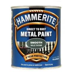 Hammerite Direct To Rust Smooth Wild Thyme Metal Paint 750ml