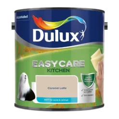 Dulux Easycare Kitchen Caramel Latte Matt Emulsion Paint - 2.5L 12 Dulux Easycare Kitchen Caramel Latte Matt Emulsion Paint - 2.5L -Wood Care Store 12804756 9744833194894859