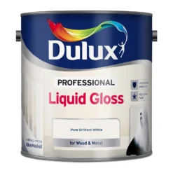 Dulux Pure Brilliant White - Liquid Gloss Paint - 2.5L -Wood Care Store 12804764 2044842788408607