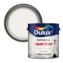 Dulux Pure Brilliant White - Liquid Gloss Paint - 2.5L