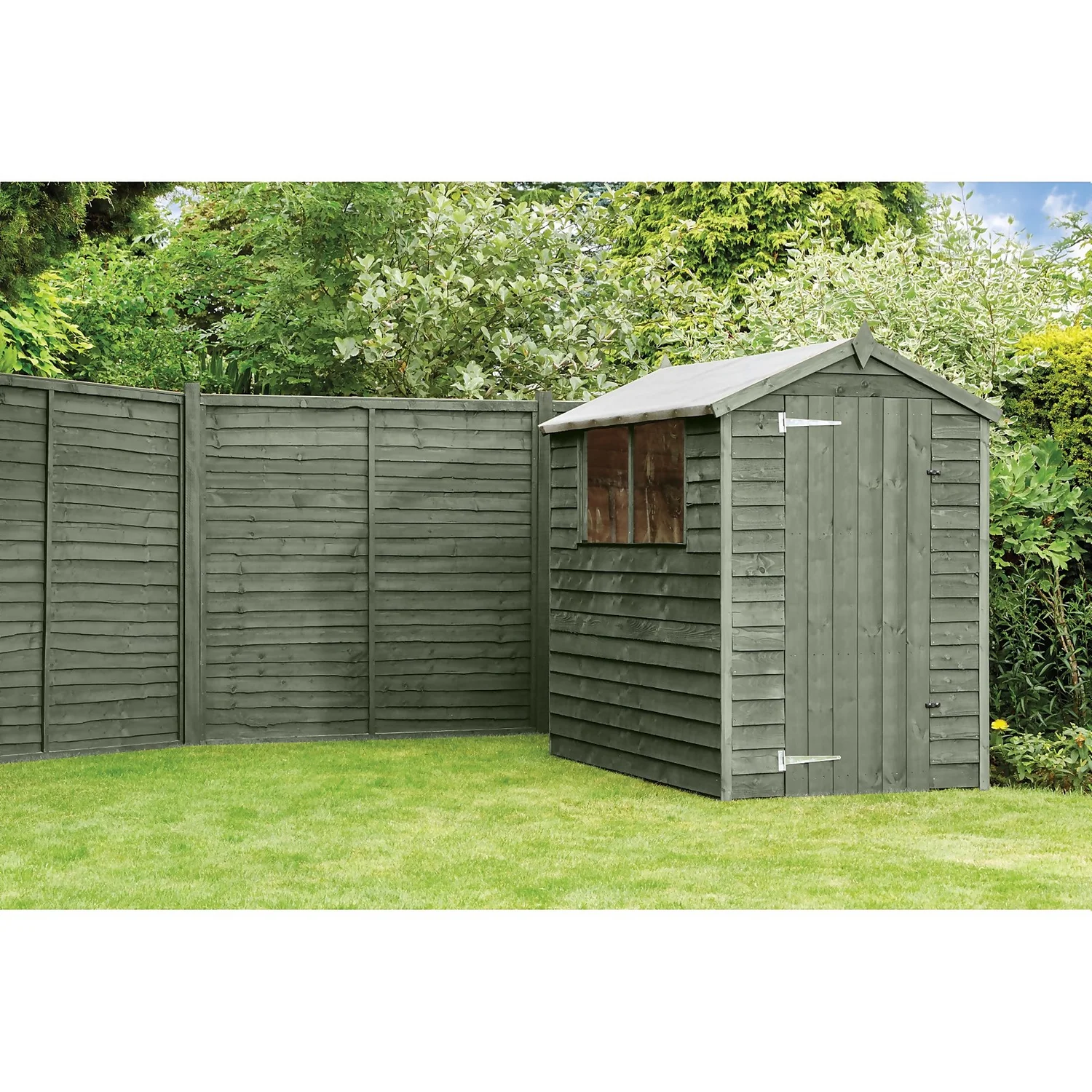 Ronseal One Coat Fence Life Paint Forest Green - 5L 4 Ronseal One Coat Fence Life Paint Forest Green - 5L - Image 2