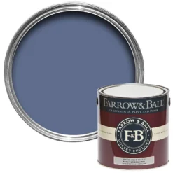 Farrow & Ball Exterior Eggshell Paint Pitch Blue - 2.5L