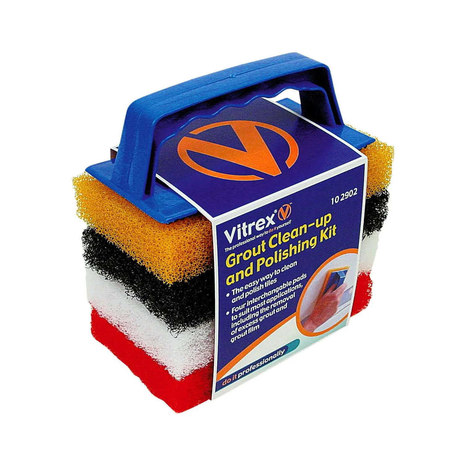 Vitrex Grout Clean-Up And Polishing Kit 3 Vitrex Grout Clean-Up And Polishing Kit