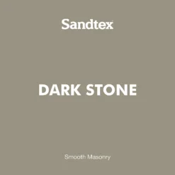 Sandtex® Ultra Smooth Masonry Paint Dark Stone - 5L -Wood Care Store 12808272 2144871499594042
