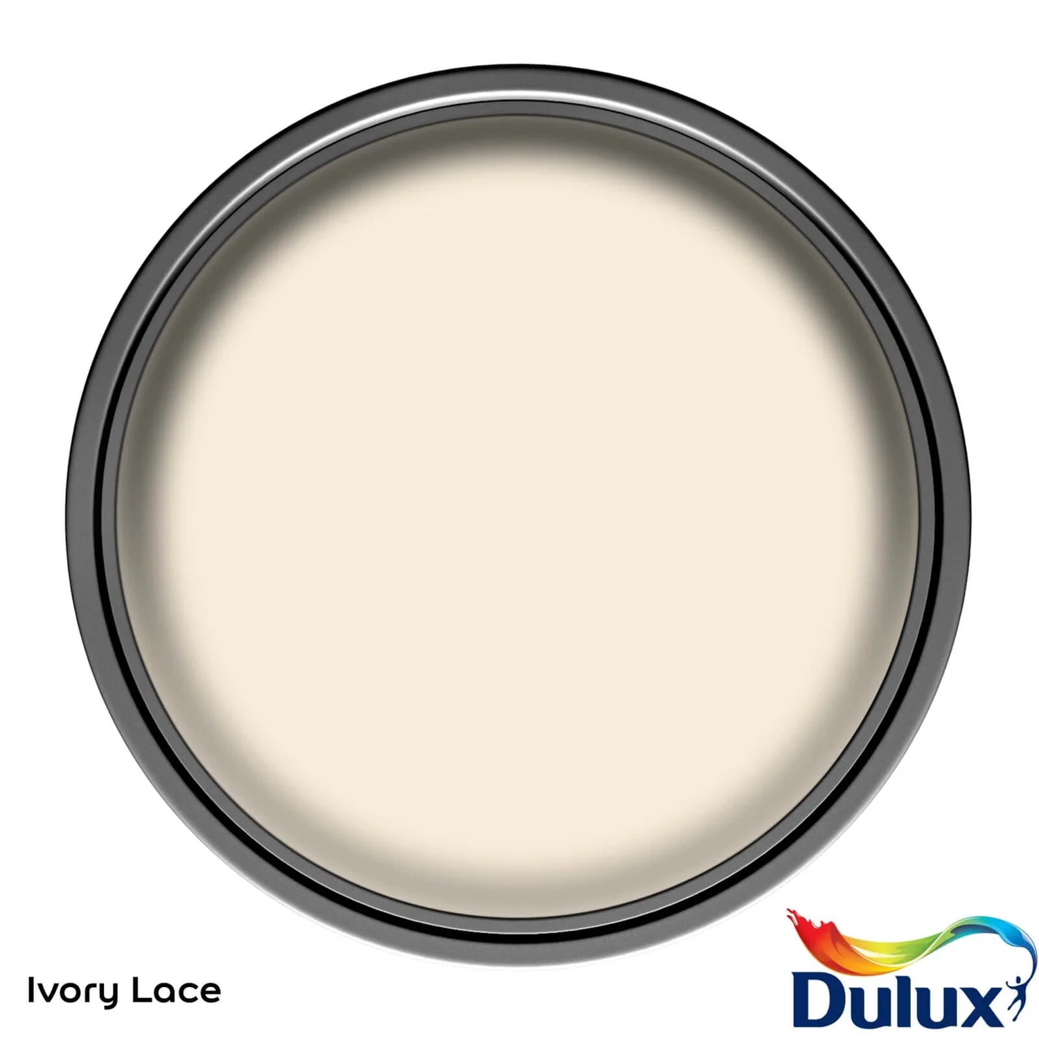 Dulux Matt Emulsion Paint Ivory Lace - 2.5L 5 Dulux Matt Emulsion Paint Ivory Lace - 2.5L - Image 3