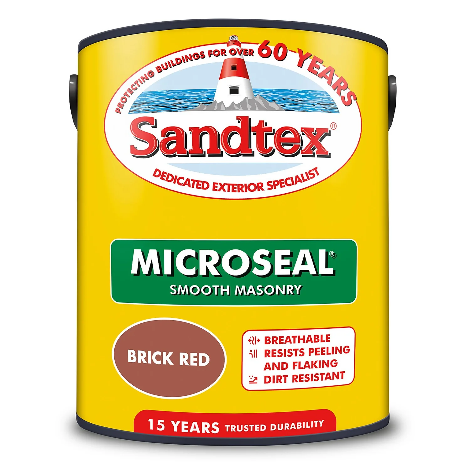Sandtex® Ultra Smooth Masonry Paint Brick Red - 5L 10 Sandtex® Ultra Smooth Masonry Paint Brick Red - 5L - Image 8