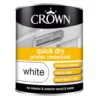 Crown Quick Drying Undercoat Pure Brilliant White Paint - 750ml 1 Crown Quick Drying Undercoat Pure Brilliant White Paint - 750ml -Wood Care Store 12809774 2424831431592266