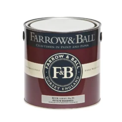 Farrow & Ball Estate Eggshell Paint Blue Gray - 2.5L 9 Farrow & Ball Estate Eggshell Paint Blue Gray - 2.5L -Wood Care Store 12810558 1634951343688771