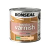 Ronseal Interior Varnish Matt Almond Wood - 250ml -Wood Care Store 12811484 1284831947619077