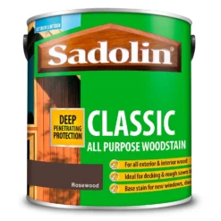 Sadolin Classic All Purpose Woodstain Rosewood - 2.5L 17 Sadolin Classic All Purpose Woodstain Rosewood - 2.5L -Wood Care Store 12811709 1194951404415857