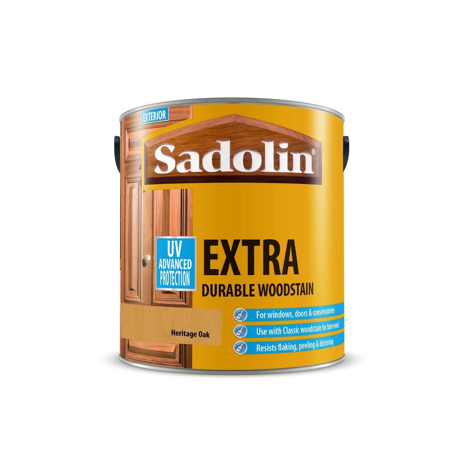 Sadolin Extra Durable Woodstain Heritage Oak - 2.5L 3 Sadolin Extra Durable Woodstain Heritage Oak - 2.5L