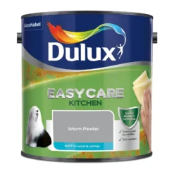 Dulux Easycare Kitchen Warm Pewter Matt Paint - 2.5L -Wood Care Store 12819238 3344833219052257