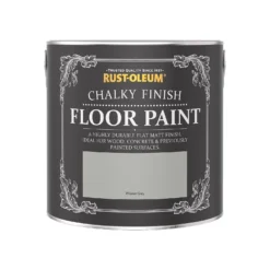 Rust-Oleum Chalky Floor Paint Winter Grey - 2.5L 9 Rust-Oleum Chalky Floor Paint Winter Grey - 2.5L -Wood Care Store 12819786 7504940725516824