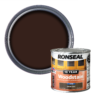 Ronseal 10 Year Woodstain Dark Oak Satin - 250ml -Wood Care Store 12820728 1374949530876062