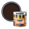 Ronseal 10 Year Woodstain Dark Oak Satin - 750ml -Wood Care Store 12820819 6394949530943589