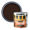 Ronseal 10 Year Woodstain Dark Oak Satin - 2.5L -Wood Care Store 12820837 9644949530628736