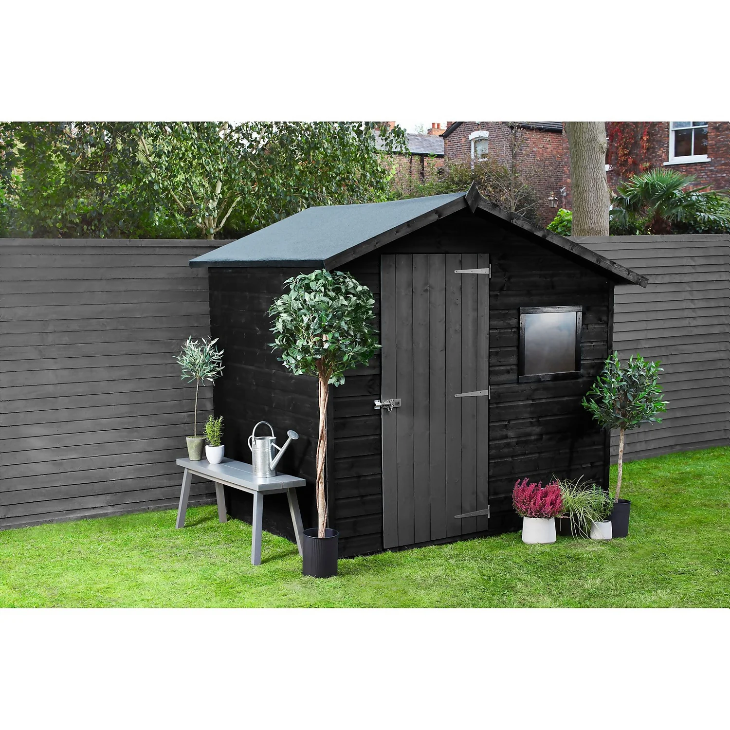 Ronseal Fence Life Plus Paint Charcoal Grey - 5L 6 Ronseal Fence Life Plus Paint Charcoal Grey - 5L - Image 4