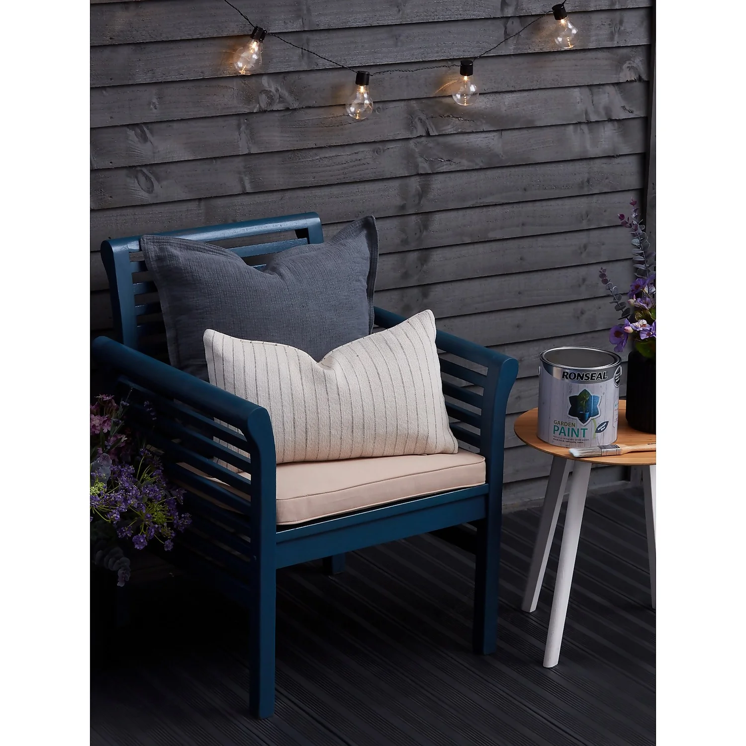 Ronseal Fence Life Plus Paint Charcoal Grey - 5L 5 Ronseal Fence Life Plus Paint Charcoal Grey - 5L - Image 3