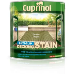 Cuprinol Anti Slip Decking Stain Golden Maple - 2.5L