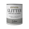 Rust-Oleum Medium Shimmer Silver Glitter - 250ml 1 Rust-Oleum Medium Shimmer Silver Glitter - 250ml -Wood Care Store 12827108 8414831957080156