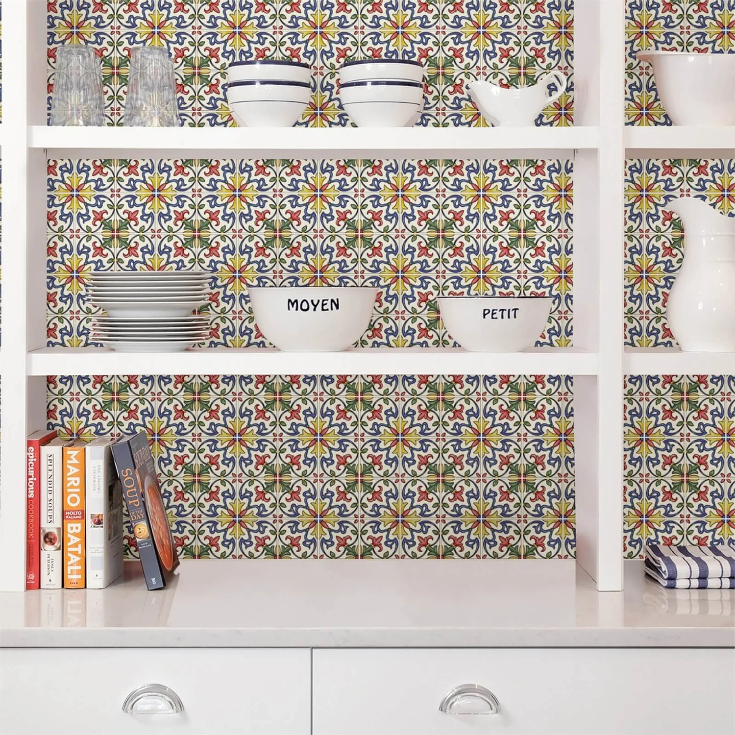 None Tuscan Tile Peel And Stick Self Adhesive Wall Tiles 5 None Tuscan Tile Peel And Stick Self Adhesive Wall Tiles - Image 3