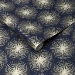 Sublime Fire Circle Gold Wallpaper -Wood Care Store 12828920 1714833171829665