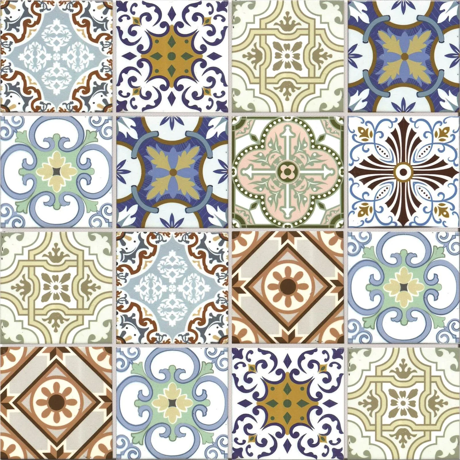 House Of Mosaics Geo Moroccan Large Mosaic Tile (Sample Only) - 150 X 110mm 3 House Of Mosaics Geo Moroccan Large Mosaic Tile (Sample Only) - 150 X 110mm