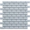 House Of Mosaics White Mini Metro Mosaic Tile (Sample Only) - 150 X 110mm