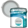 Homebase Bathroom Mid Sheen Paint - Silver Cloud 2.5L -Wood Care Store 12832522 1584831959176244