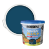 Ronseal Fence Life Plus Paint Midnight Blue - 5L -Wood Care Store 12833724 2124942086848940