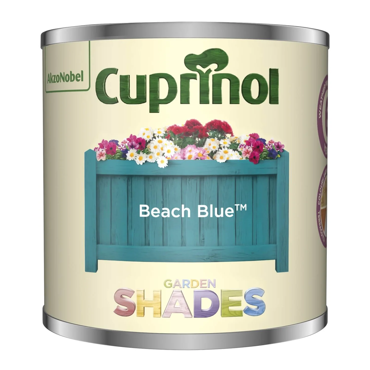 Cuprinol Garden Shades Beach Blue Tester - 125ml 3 Cuprinol Garden Shades Beach Blue Tester - 125ml