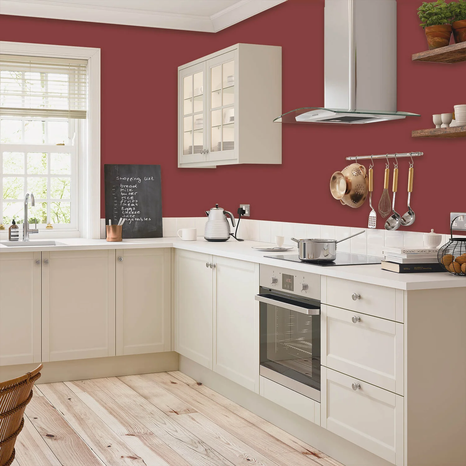Homebase Kitchen Matt Paint - Indian Fire 2.5L 5 Homebase Kitchen Matt Paint - Indian Fire 2.5L - Image 3