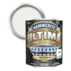 Hammerite Ultima Smooth Metal Paint - White - 750ml -Wood Care Store 12837051 8014831917074118