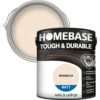 Homebase Tough & Durable Matt Paint Magnolia - 2.5L 1 Homebase Tough & Durable Matt Paint Magnolia - 2.5L -Wood Care Store 12837091 5144831969418223