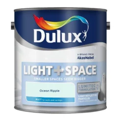 Dulux Light & Space Matt Emulsion Paint Ocean Ripple - 2.5L -Wood Care Store 12840134 1724832978627382