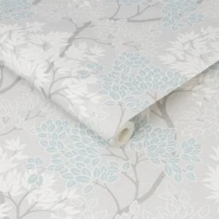 Fresco Lykke Tree Smooth Wallpaper - Sky Blue 10 Fresco Lykke Tree Smooth Wallpaper - Sky Blue -Wood Care Store 12840998 1434833205192845