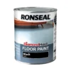 Ronseal Diamond Hard Black - Floor Paint - 750ml 1 Ronseal Diamond Hard Black - Floor Paint - 750ml -Wood Care Store 12841581 5194960430918493