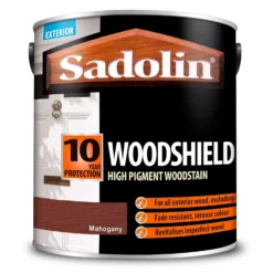 Sadolin Woodshield Woodstain Mahogany - 2.5L 7 Sadolin Woodshield Woodstain Mahogany - 2.5L -Wood Care Store 12841668 6344951407062949