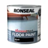 Ronseal Diamond Hard Black - Floor Paint - 2.5L -Wood Care Store 12841753 5214847479509873