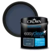 Crown Easyclean® Mouldguard+ Bathroom Mid Sheen Washable Multi Surface Paint Midnight Navy® - 2.5L -Wood Care Store 12886764 1514847491364889