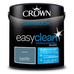 Crown Easyclean® Mouldguard+ Bathroom Mid Sheen Washable Multi Surface Paint Runaway® - 2.5L 15 Crown Easyclean® Mouldguard+ Bathroom Mid Sheen Washable Multi Surface Paint Runaway® - 2.5L -Wood Care Store 12886775 4044853416065519