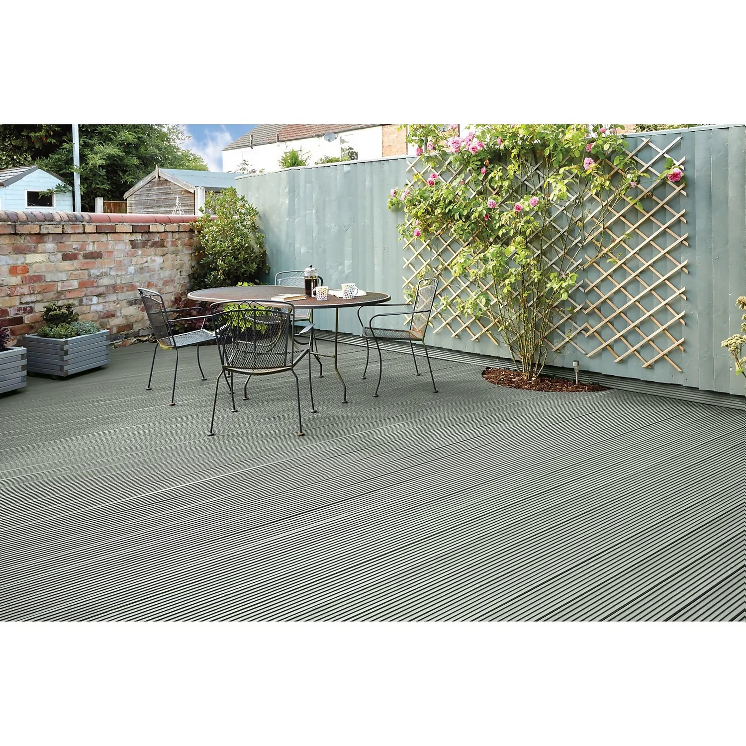 Ronseal Ultimate Protection Decking Paint Willow - 2.5L 4 Ronseal Ultimate Protection Decking Paint Willow - 2.5L - Image 2
