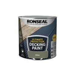 Ronseal Ultimate Protection Decking Paint Willow - 2.5L 9 Ronseal Ultimate Protection Decking Paint Willow - 2.5L -Wood Care Store 12889265 9024942291359495