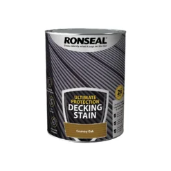 Ronseal Ultimate Protection Decking Stain Country Oak - 5L 15 Ronseal Ultimate Protection Decking Stain Country Oak - 5L -Wood Care Store 12889274 1064949798667669