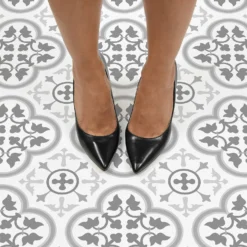 None FloorPops Peel And Stick Floor Tiles - Remy -Wood Care Store 12891300 2644849478252016