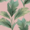 Belgravia Décor Kailani Leaf Pink Wallpaper 1 Belgravia Décor Kailani Leaf Pink Wallpaper -Wood Care Store 12916637 1024980393855723