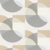 Elle Decoration Geometric Grey Cream Wallpaper -Wood Care Store 13027930 1054973364976680