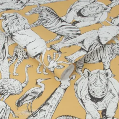 Superfresco Easy Jungle Animals Yellow Wallpaper 7 Superfresco Easy Jungle Animals Yellow Wallpaper -Wood Care Store 13031037 1264860662597202