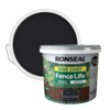 Ronseal One Coat Fence Life Paint Tudor Black Oak - 9L 1 Ronseal One Coat Fence Life Paint Tudor Black Oak - 9L -Wood Care Store 13032828 8834942087180065