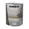 Ronseal One Coat Tile Paint Granite Grey Satin - 750ml -Wood Care Store 13052748 2104876685178594